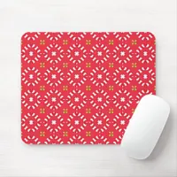 Christmas Holiday Charm Pattern 04 -  Mouse Pad