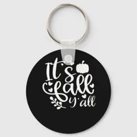It’s Fall Y’all! Trendy Graphic Keychain