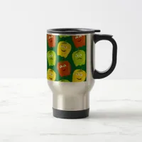 Cute Cartoon Bell Pepper Cartoon Pattern Travel Mug