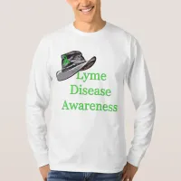 Country and Western Rustic Lyme Disease Awareness T-Shirt