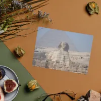 Sphinx and Pyramid in Egypt Postcard