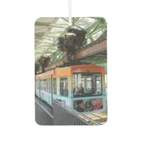 Orange Blue Wuppertal Floating Train Air Freshener