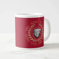 The King is Dad Photo Template ID181 Large Coffee Mug