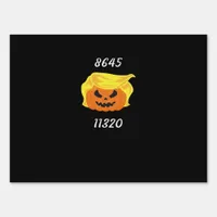 Halloween Trumpkin Design  Sign