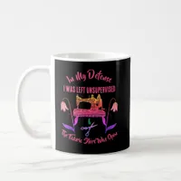 Sewing Funny Quote in Pink-Sewing Machine Coffee Mug