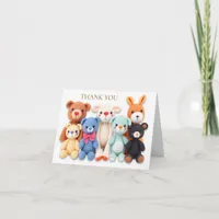 Crocheted Stuffed Animals Thank You