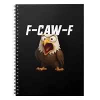 F-Caw-F Funny F-Caw-F Gear Retro Classic Notebook