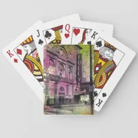 Burlesque Theather Grunge Poker Cards