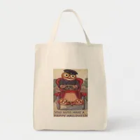 Vintage Auto Halloween Tote Bag