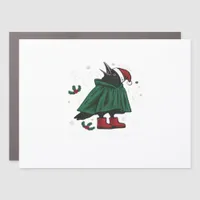 Merry F Caw F Funny Graphic Style Car Magnet
