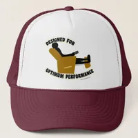 Optimum Performance Funny Relax Time Epic Trucker Hat