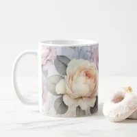 Elegant Rose Blossoms Coffee Mug