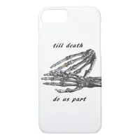 Till Death Do Us Part Skeleton Hands Cream Classic iPhone 8/7 Case