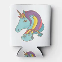 Pastel Unicorn Can Cooler