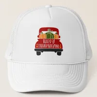 Thanksgiving Truck Trucker Hat