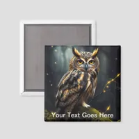 Owl ways Watching Over You fridge Magnet