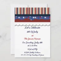 4th of july independence day party invites