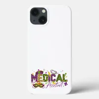 Medical Assistant - Mardi Gras iPhone 13 Case