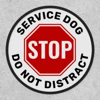 Service Dog - Do Not Distract Vest Harness Velcro Patch