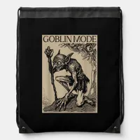 Goblin Mode Goblincore Fairycore Medieval Grunge A Drawstring Bag