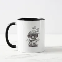 Cottagecore Mushroom Goblincore Aesthetic  Mushroo Mug