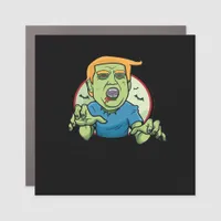 Halloween  Zombie Funny Classic Car Magnet