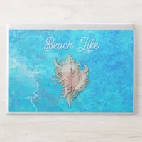 Conch Shell "Beach Life" HP Laptop Skin