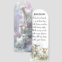 Baby Goats in the Library Bookmarks
