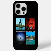 Orlando, Miami, South Beach Collage iPhone 15 Pro Max Case