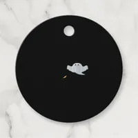 Eat Drink And Be Scary Halloween Trendy Casual  Favor Tags