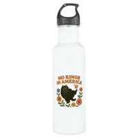 No Kings In America We The People Retro For Girl C Stainless Steel Water Bottle