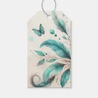 Watercolor Ephemera Gift Tag