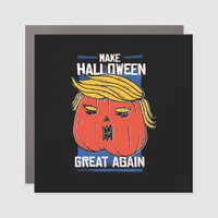 Trumpkin Make Halloween Great Again Pumpkin Car Magnet
