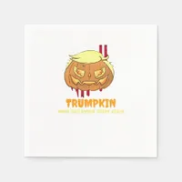 Halloween Pumpkin, Halloween-Trumpkin  Napkins