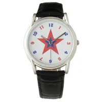 All-American Red and Blue Star Watch