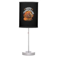 Happy Trumpsgiving Funny Thanksgiving Trumpkin Usa Table Lamp