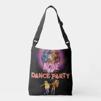 Retro Disco Dance Party - Funky 70s Theme Crossbody Bag