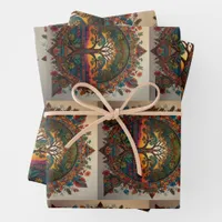 Vivid Tree of Life – Mystical Fusion  Wrapping Paper Sheets