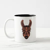 Llama Two-Tone Coffee Mug