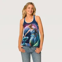 Aquarius The Water Bearer Goddess | Name Tank Top