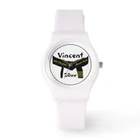 Martial Arts 4th Degree Black Belt Watch