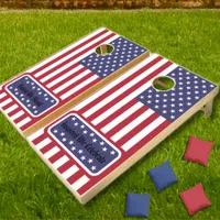 Patriotic Cornhole Set