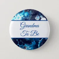 Grandma To Be | Boy's Baby Shower   Button