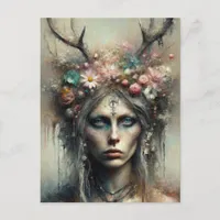 Pagan Woman Postcard