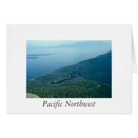 Card - blank -  Pacific Northwest