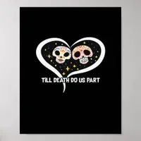 Zombie In Graveyard - Till Death Do Us Part Poster