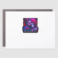 Till Death Do Us Part Classic – Grim Reaper Romanc Car Magnet