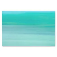 Aquamarine ocean sea water tissue paper