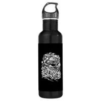 Cottagecore Aesthetic Frog Mushroom Goblincore Cre Stainless Steel Water Bottle