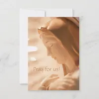 Holy Mary Card